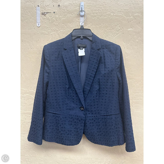 Blazer By Ann Taylor In Blue, Size: 8