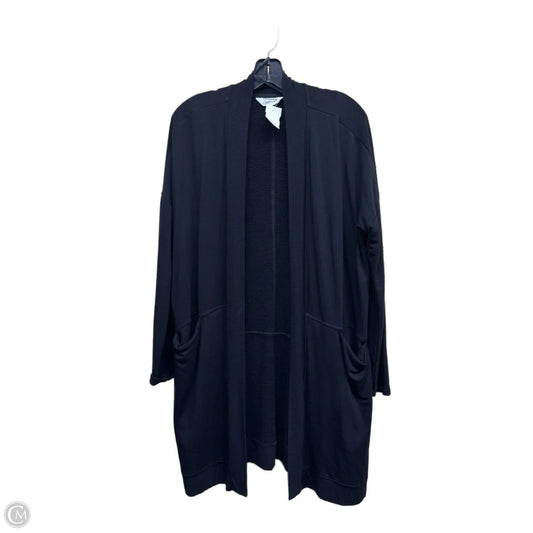 Sweater Cardigan By Soma In Black, Size: L