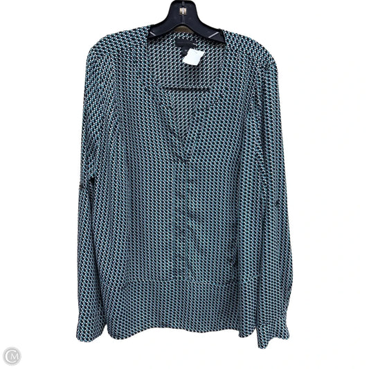 Top Long Sleeve By Worthington In Multi-colored, Size: 2x