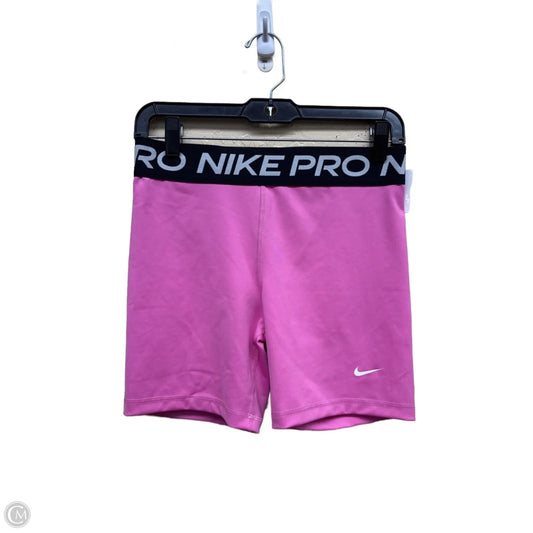 Athletic Shorts By Nike In Pink, Size: Xl