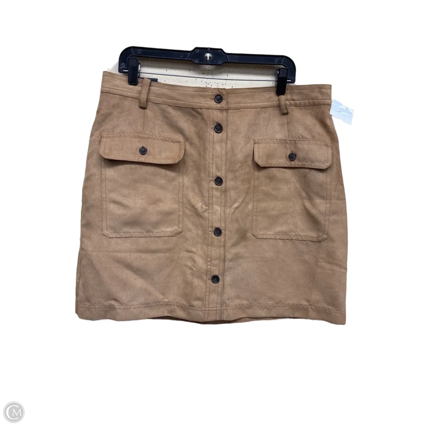 Skirt Mini & Short By Banana Republic In Brown, Size: 16