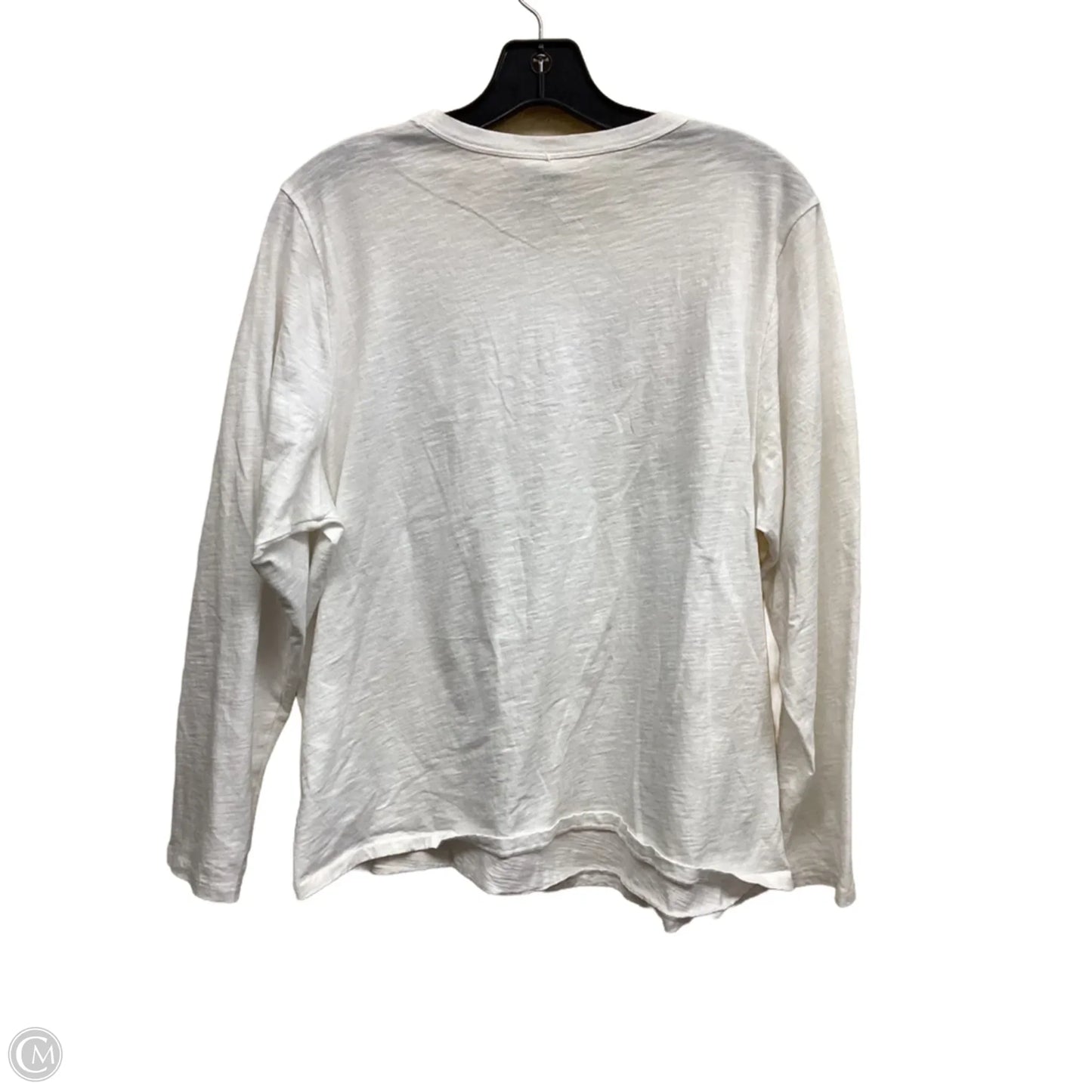 Top Long Sleeve By Old Navy In White, Size: Xl
