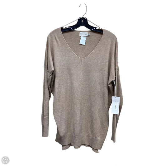 Sweater By Dreamers In Tan, Size: S