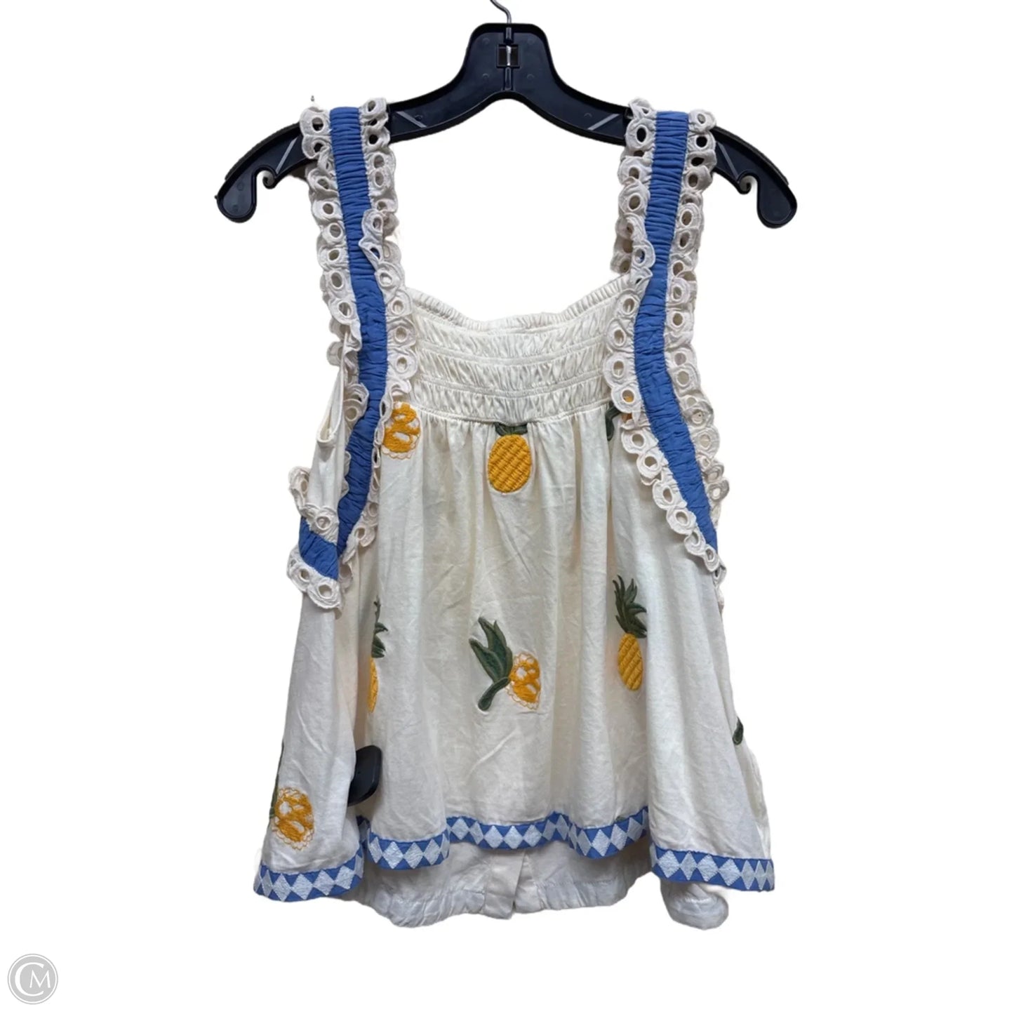 Top Sleeveless By Anthropologie In Multi-colored, Size: Xs