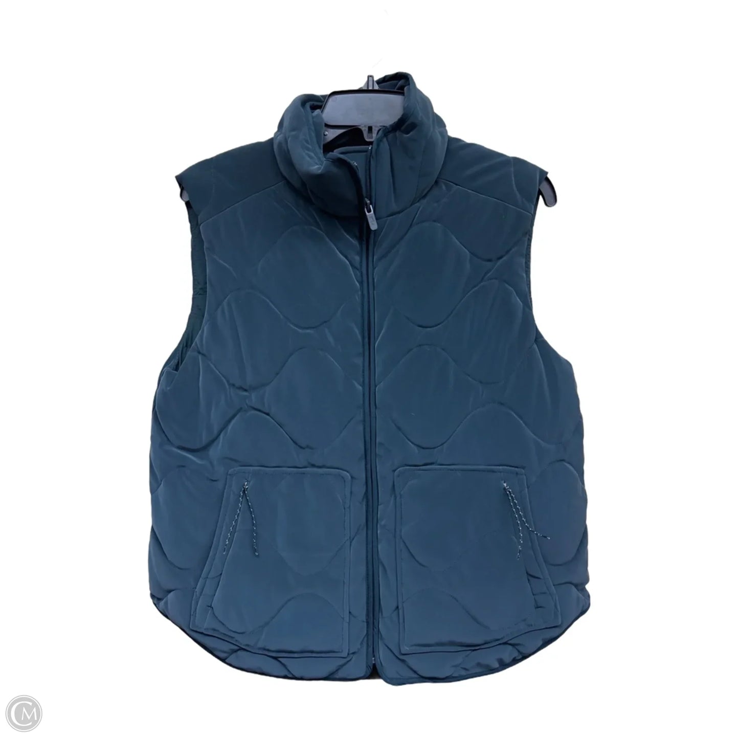 Vest Puffer & Quilted By Flx In Grey, Size: S