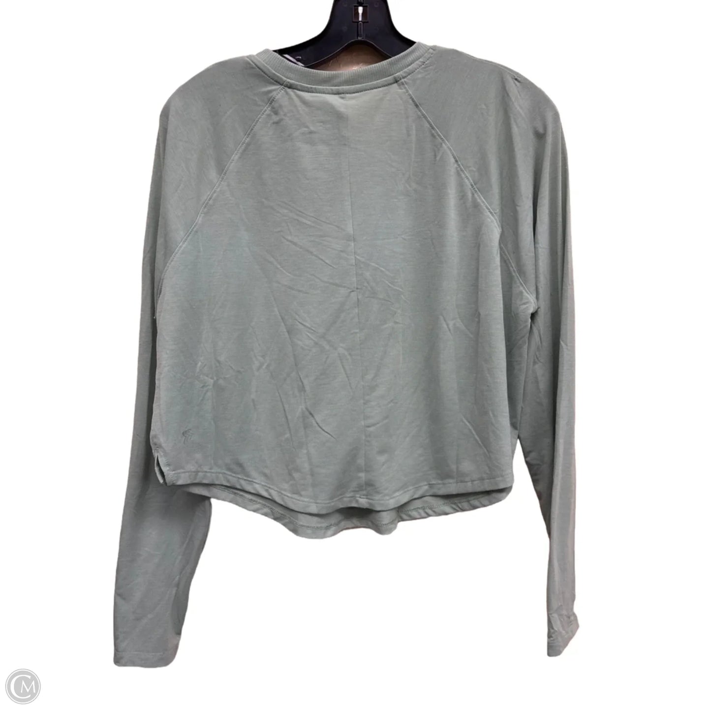 Top Long Sleeve By All In Motion In Green, Size: S