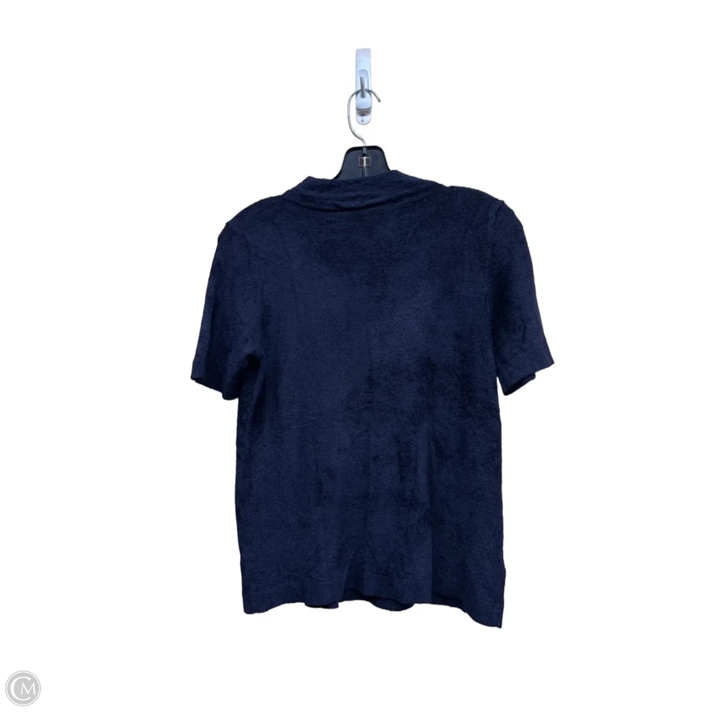 Top Short Sleeve By Loft In Blue, Size: Xs
