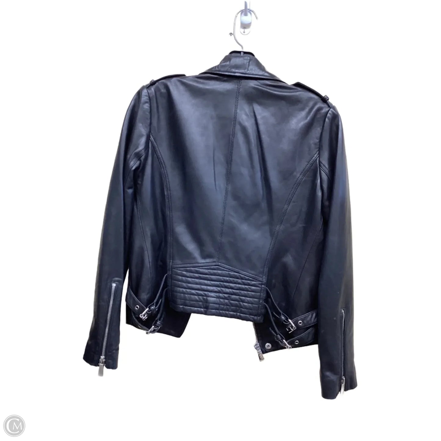 Jacket Moto Leather By Bcbgeneration In Black, Size: Xs