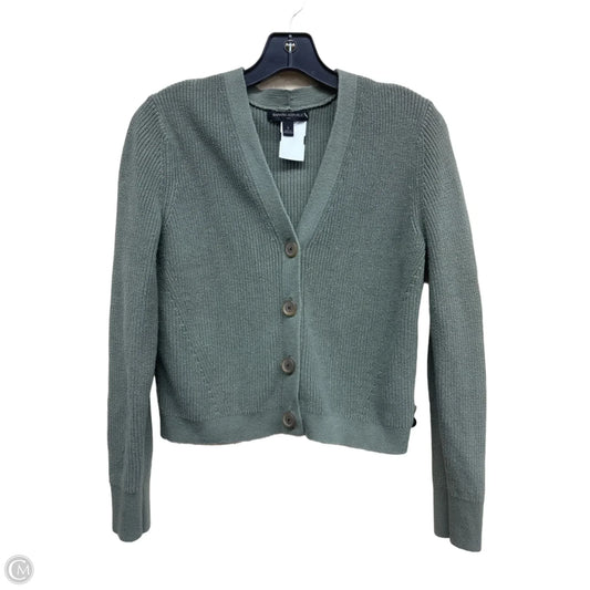 Sweater Cardigan By Banana Republic In Green, Size: S