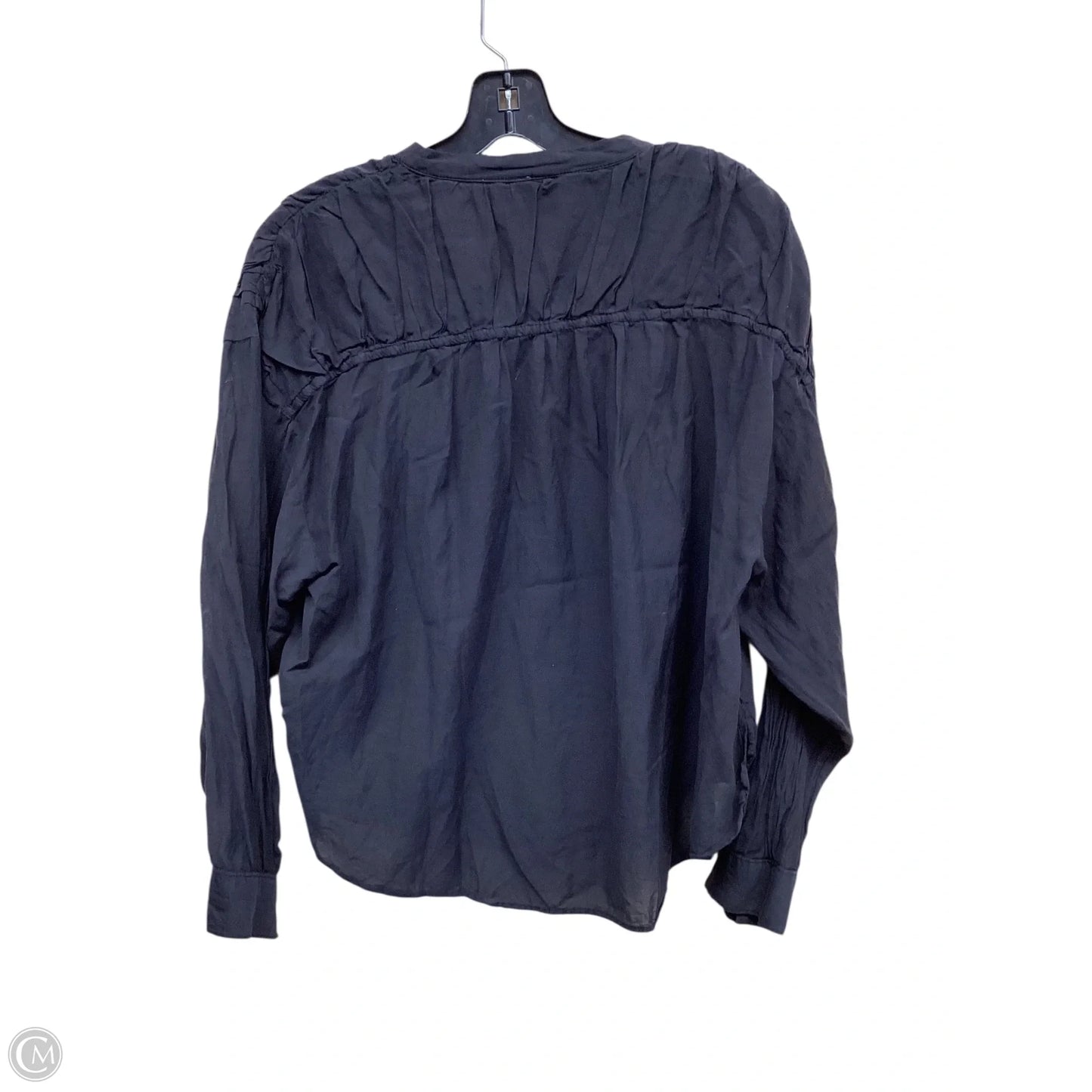 Top Long Sleeve By Pilcro In Black, Size: M