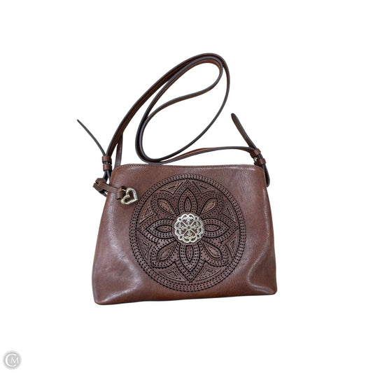 Handbag Leather By Brighton, Size: Medium