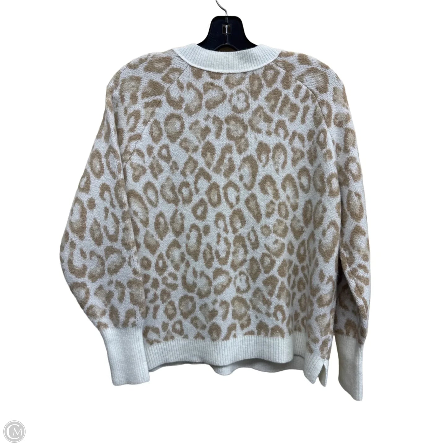 Sweater By Loft In Animal Print, Size: S