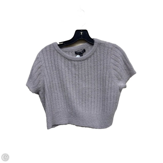 Top Short Sleeve By Clothes Mentor In Tan, Size: S