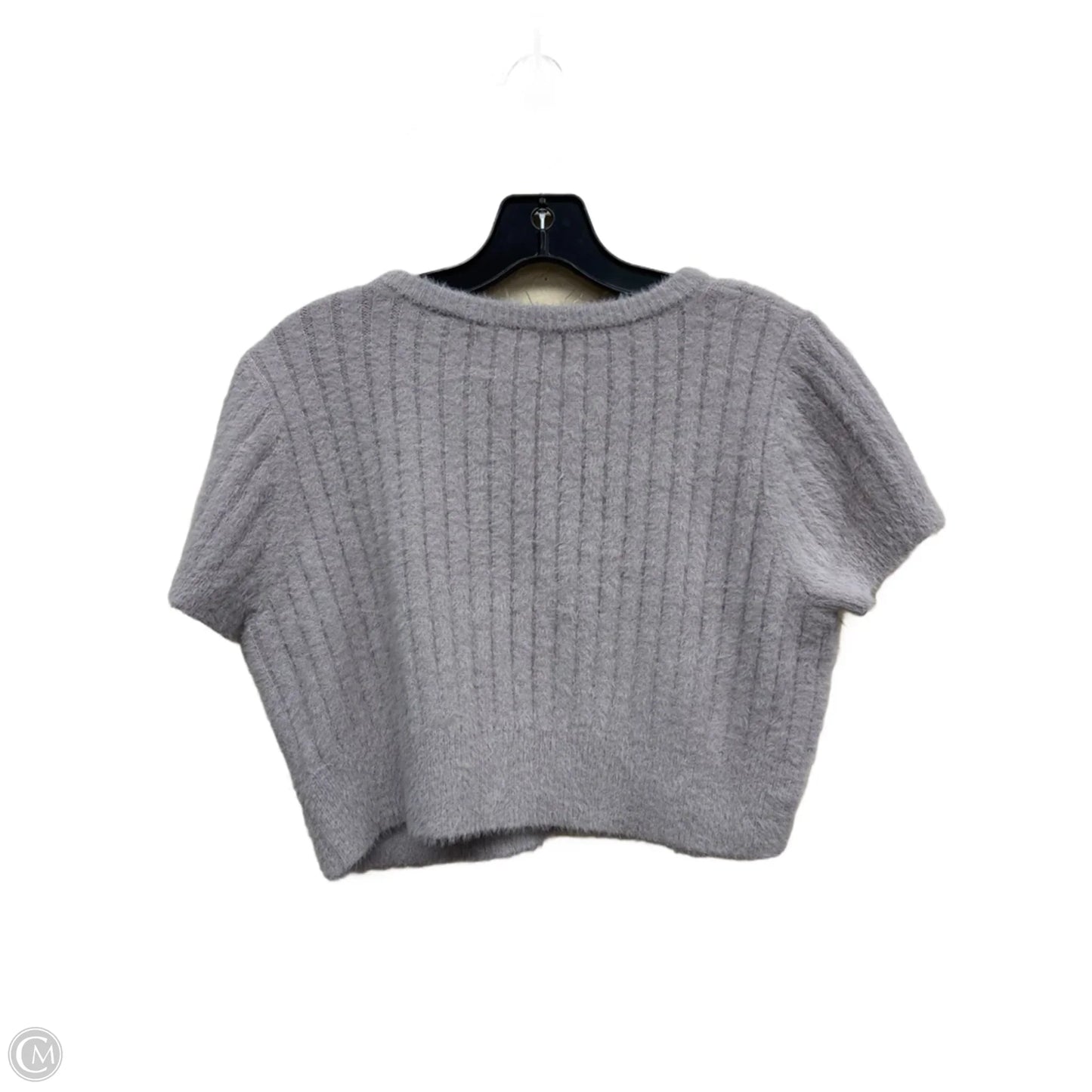 Top Short Sleeve By Clothes Mentor In Tan, Size: S