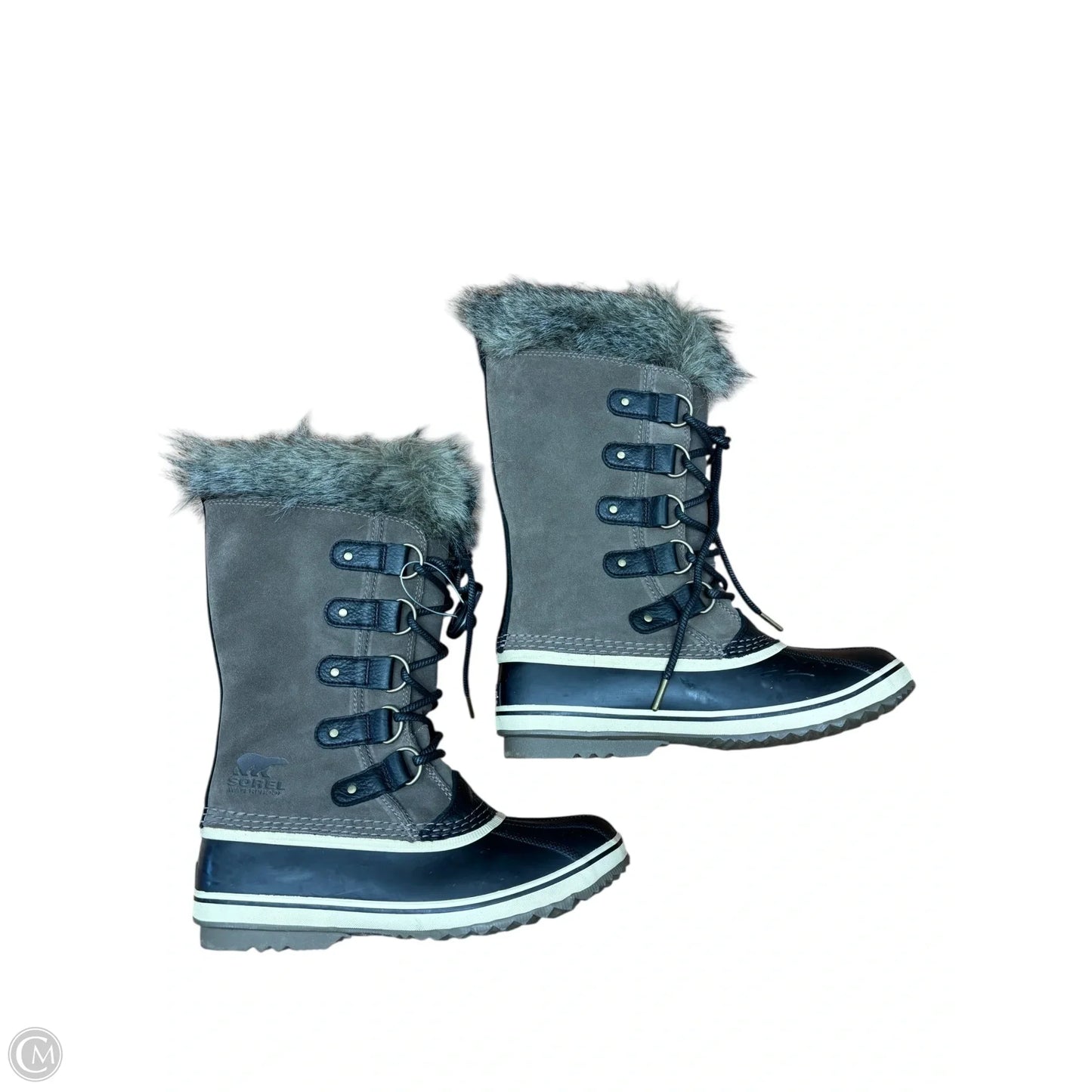 Boots Snow By Sorel In Black & Brown, Size: 10