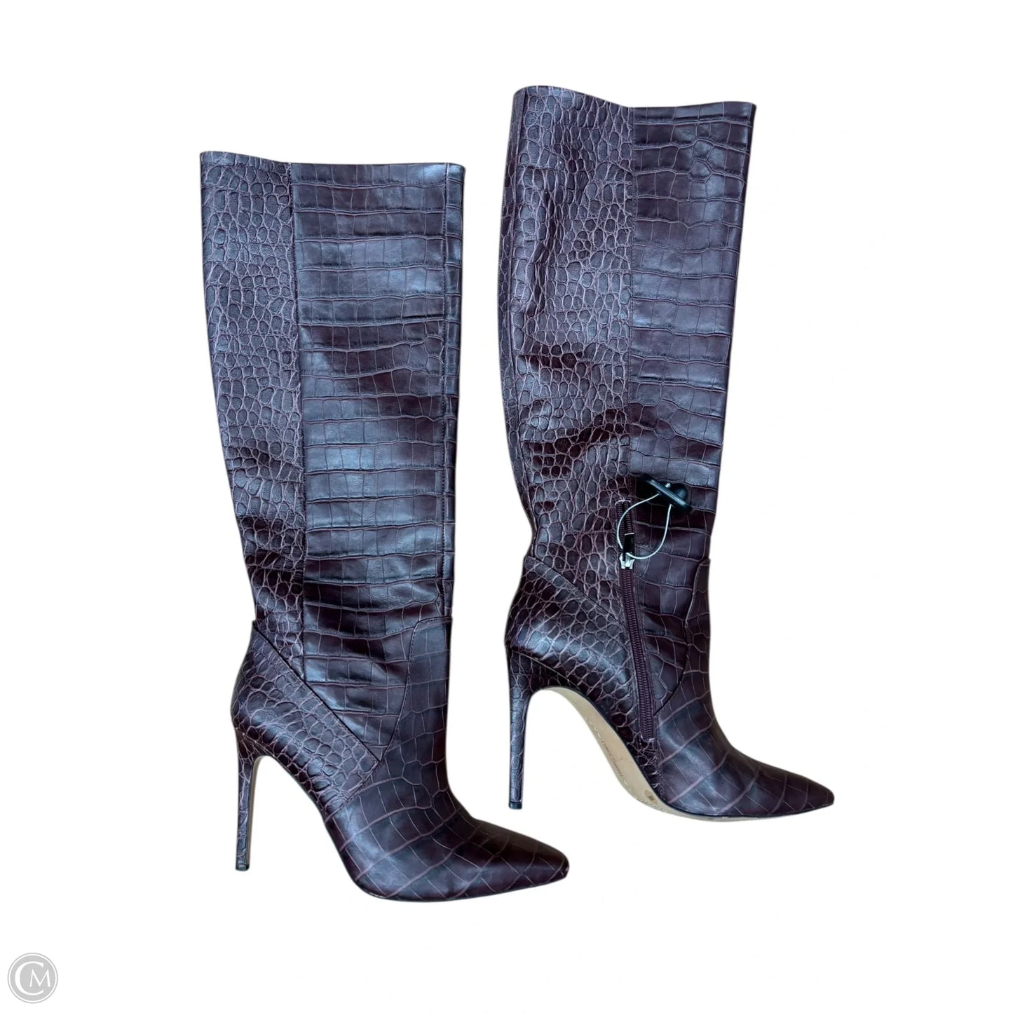 Boots Knee Heels By Vince Camuto In Purple, Size: 10