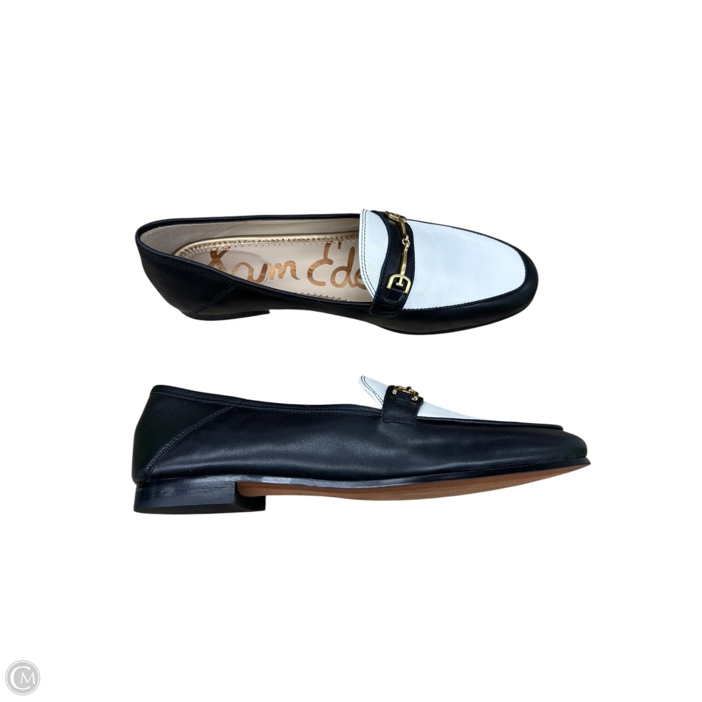 Shoes Flats By Sam Edelman In Black & White, Size: 9