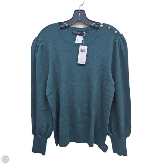 Sweater By Ralph Lauren In Green, Size: 2x