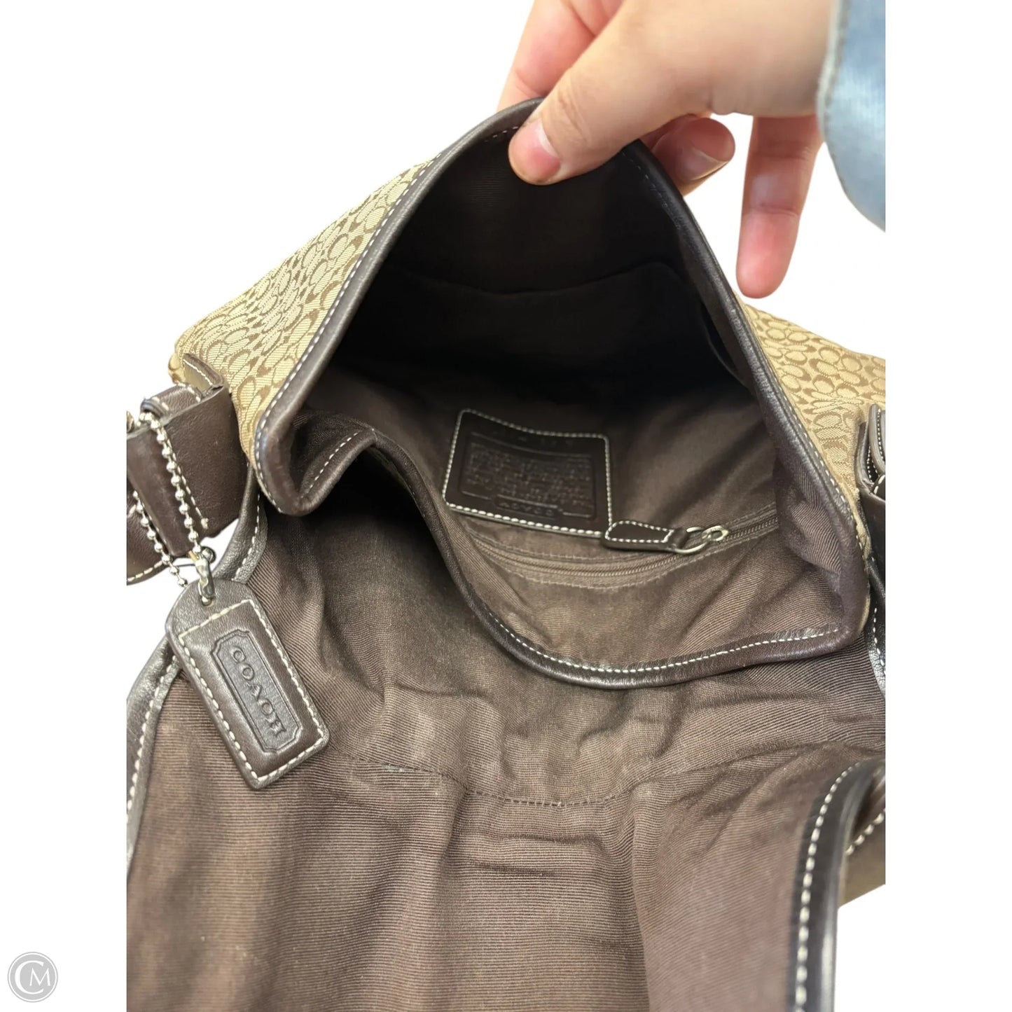 Handbag Designer By Coach, Size: Medium