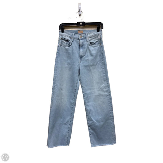 Jeans Wide Leg By Mother In Blue Denim, Size: 2