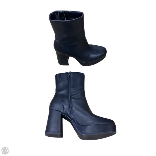Boots Ankle Heels By A New Day In Black, Size: 8