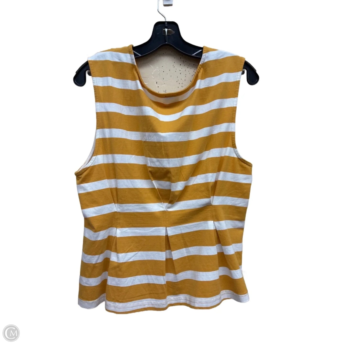 Top Sleeveless By Maeve In Striped Pattern, Size: Xl