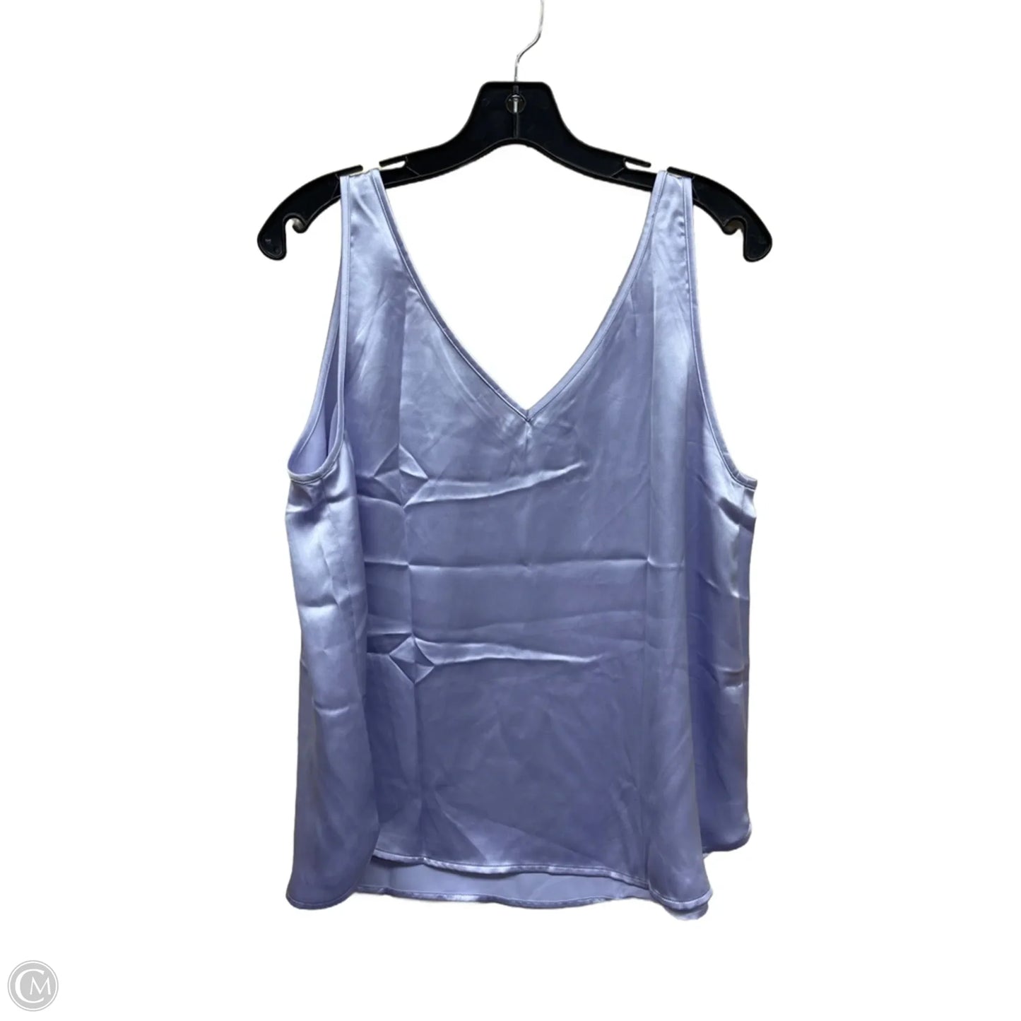 Top Sleeveless By Loft In Purple, Size: L