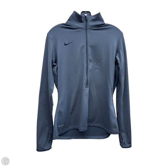 Athletic Jacket By Nike In Grey, Size: Xl