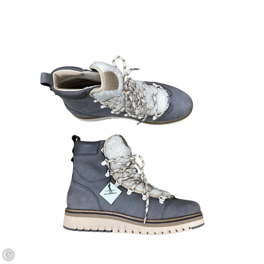 Boots Combat By Cole-haan In Grey, Size: 10