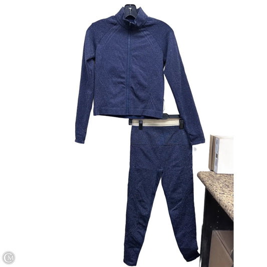 Athletic Pants 2pc By Fabletics In Blue, Size: S