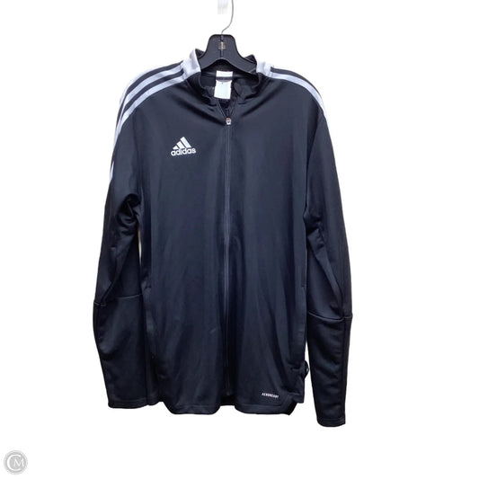 Athletic Jacket By Nike Apparel In Black, Size: L