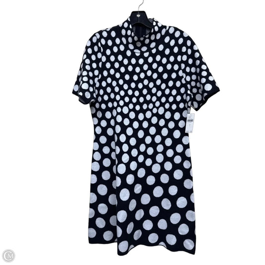 Dress Casual Short By Anthropologie In Polkadot Pattern, Size: L