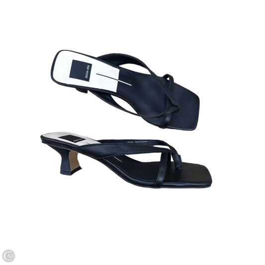 Sandals Heels Kitten By Dolce Vita In Black, Size: 8.5
