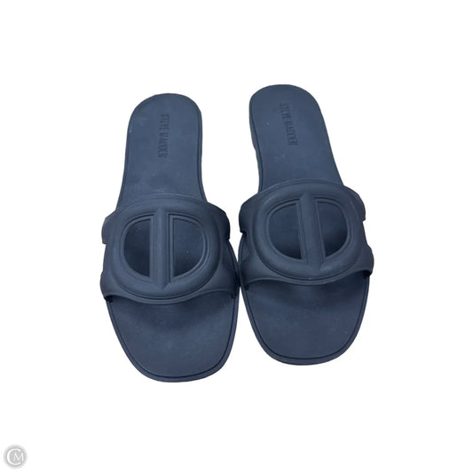 Sandals Flats By Steve Madden In Black, Size: 8