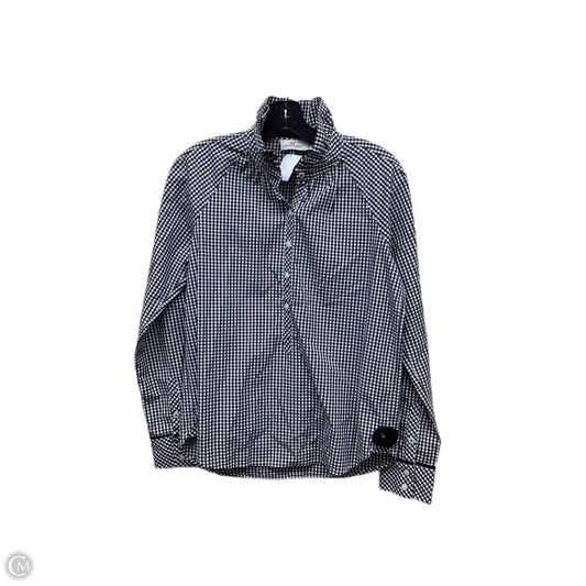 Top Long Sleeve By Vineyard Vines In Plaid Pattern, Size: 4