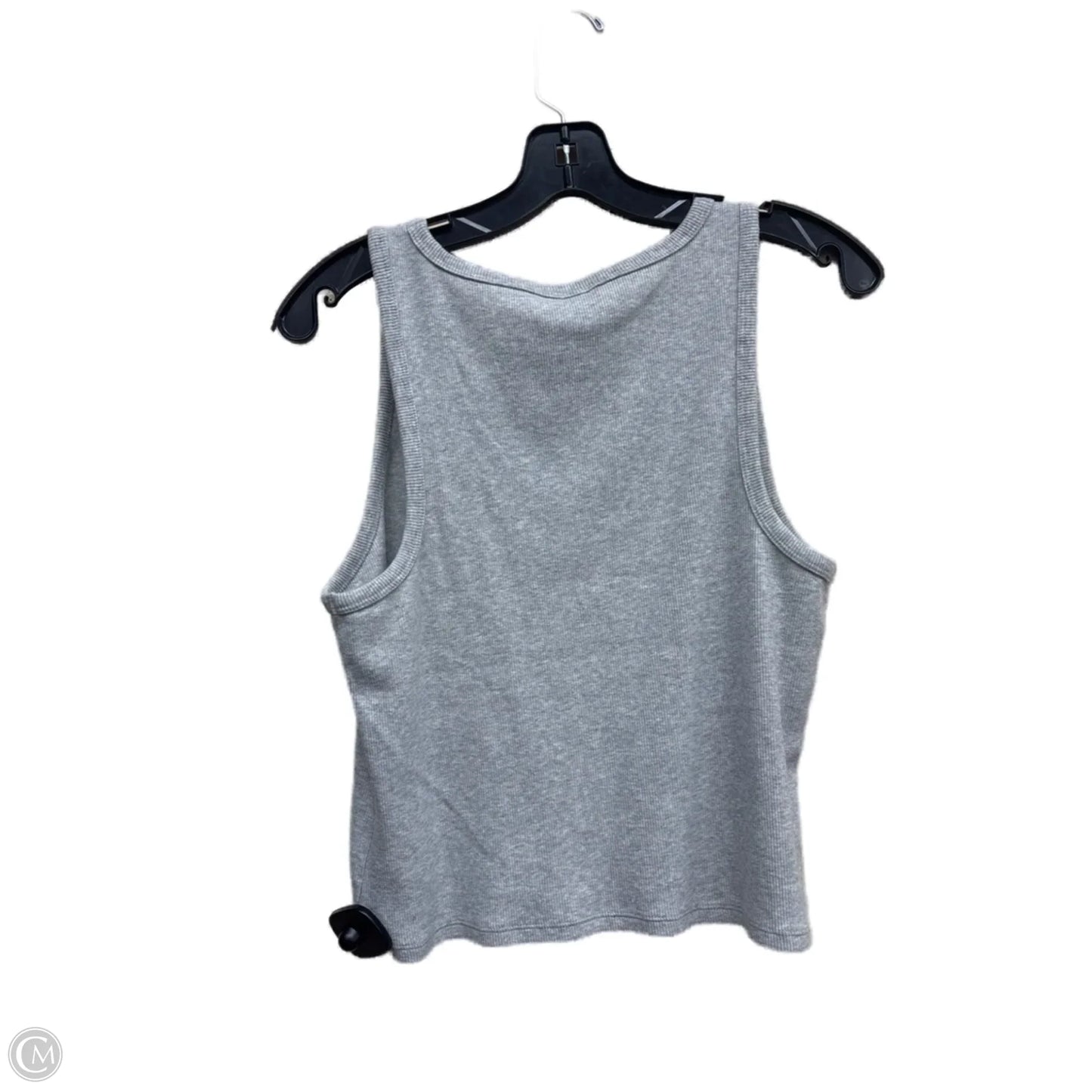 Top Sleeveless By Express In Grey, Size: L