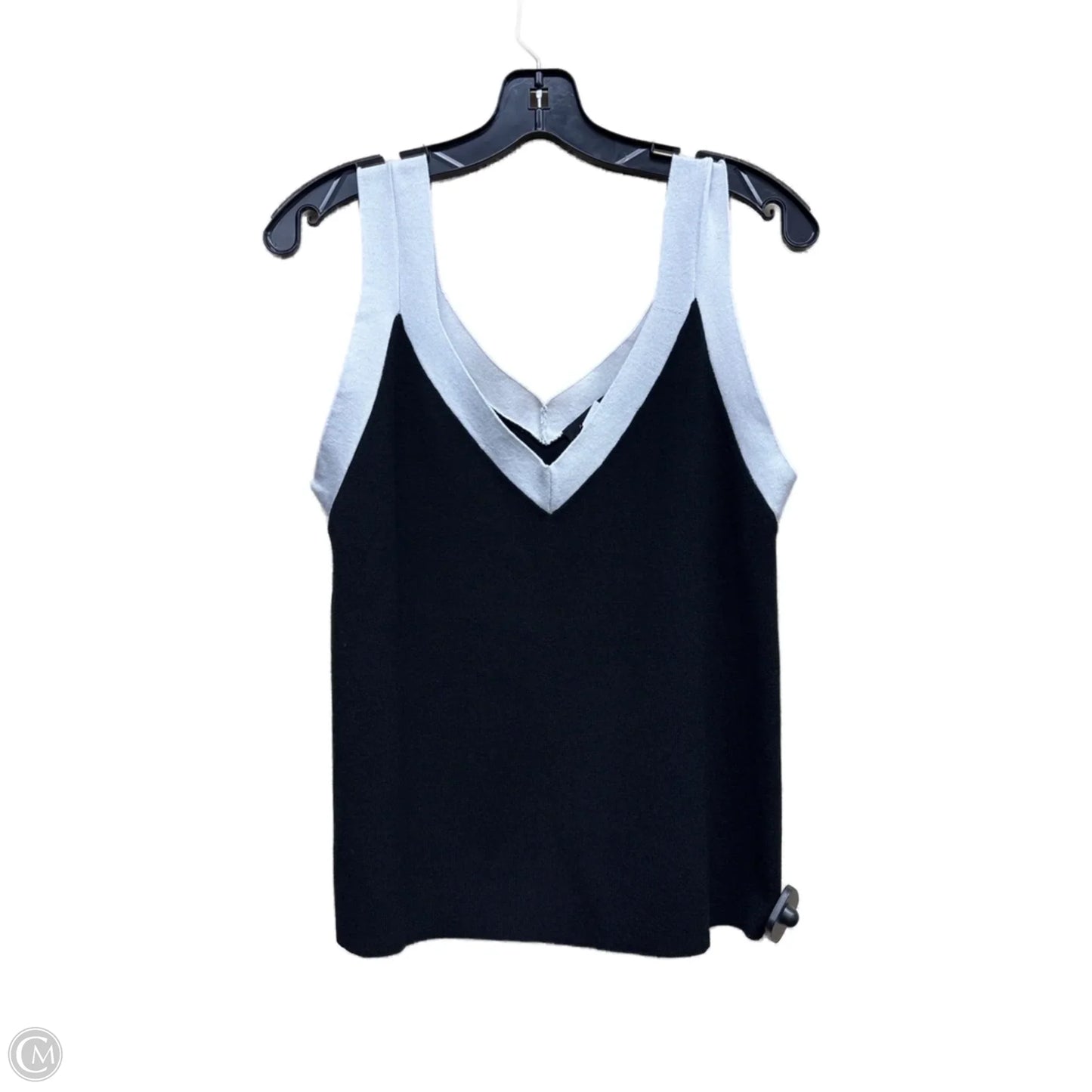 Top Sleeveless By Ann Taylor In Black, Size: M