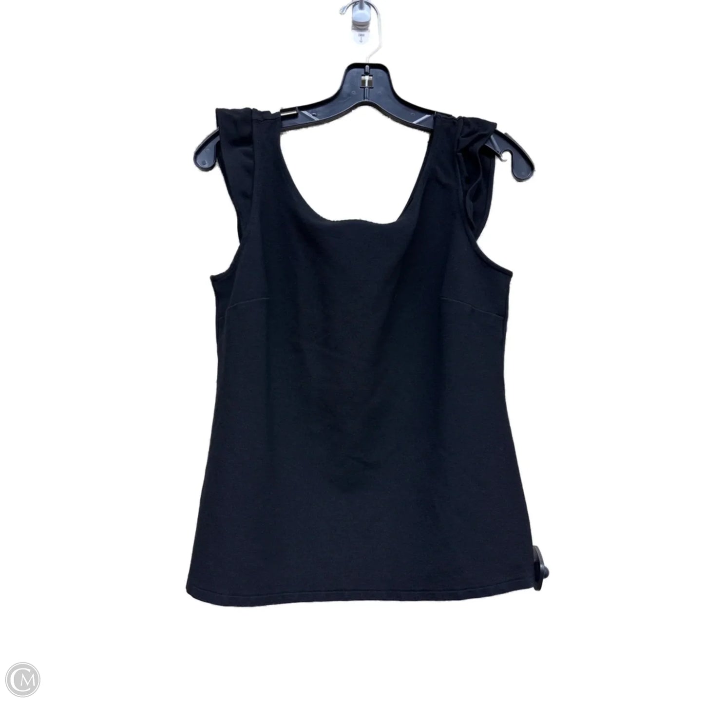 Top Sleeveless By Ann Taylor In Black, Size: L