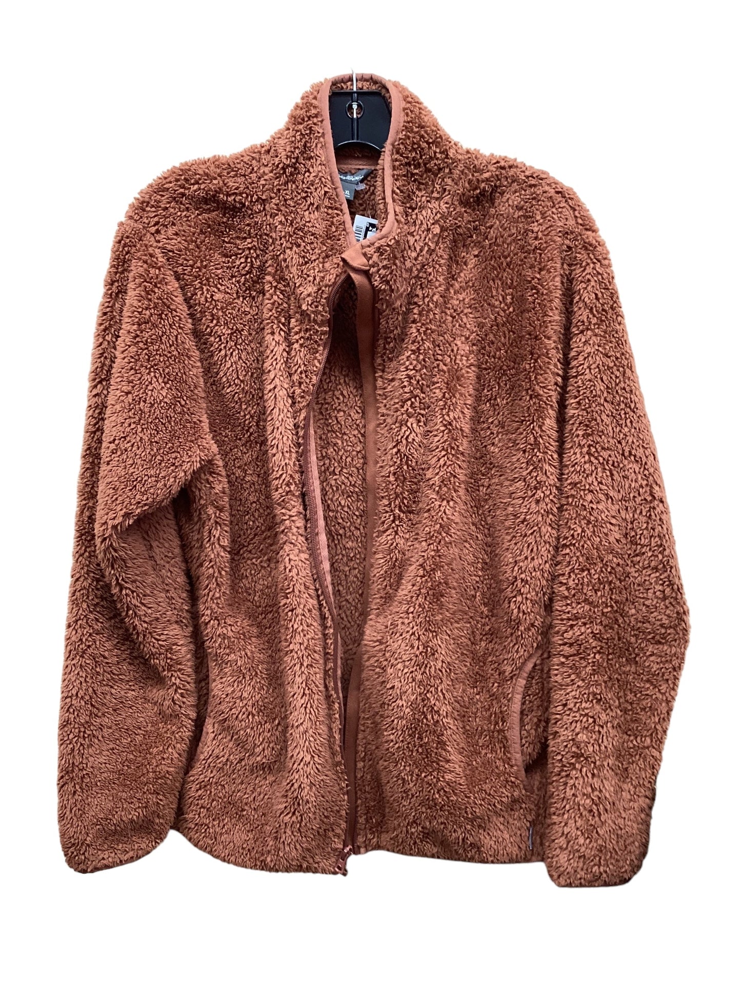 Sweater By Eddie Bauer In Brown, Size: XL