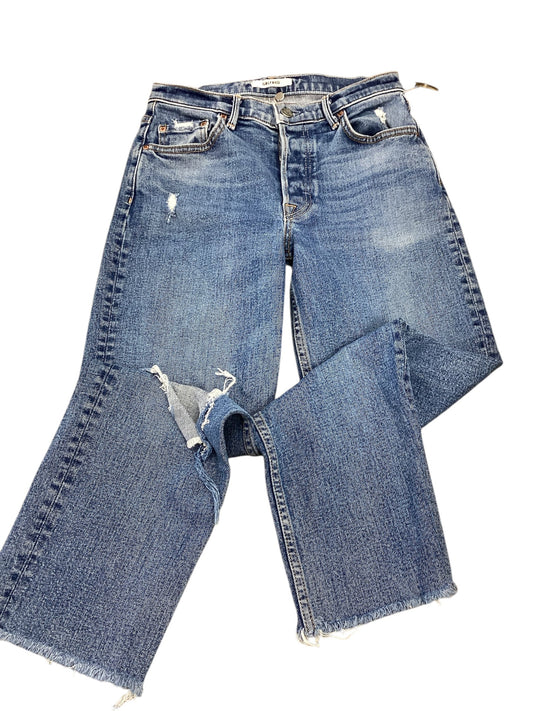 Jeans Straight By Clothes Mentor In Blue Denim, Size: 0