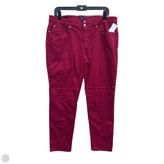 Pants Other By Eileen Fisher In Red, Size: 12