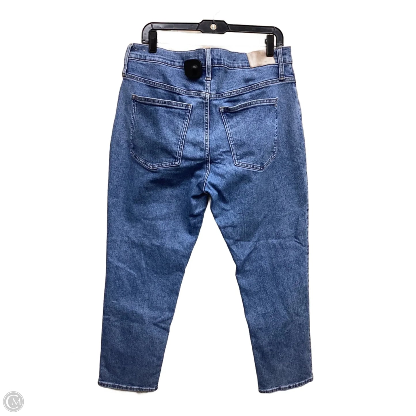 Jeans Straight By Madewell In Blue Denim, Size: 14