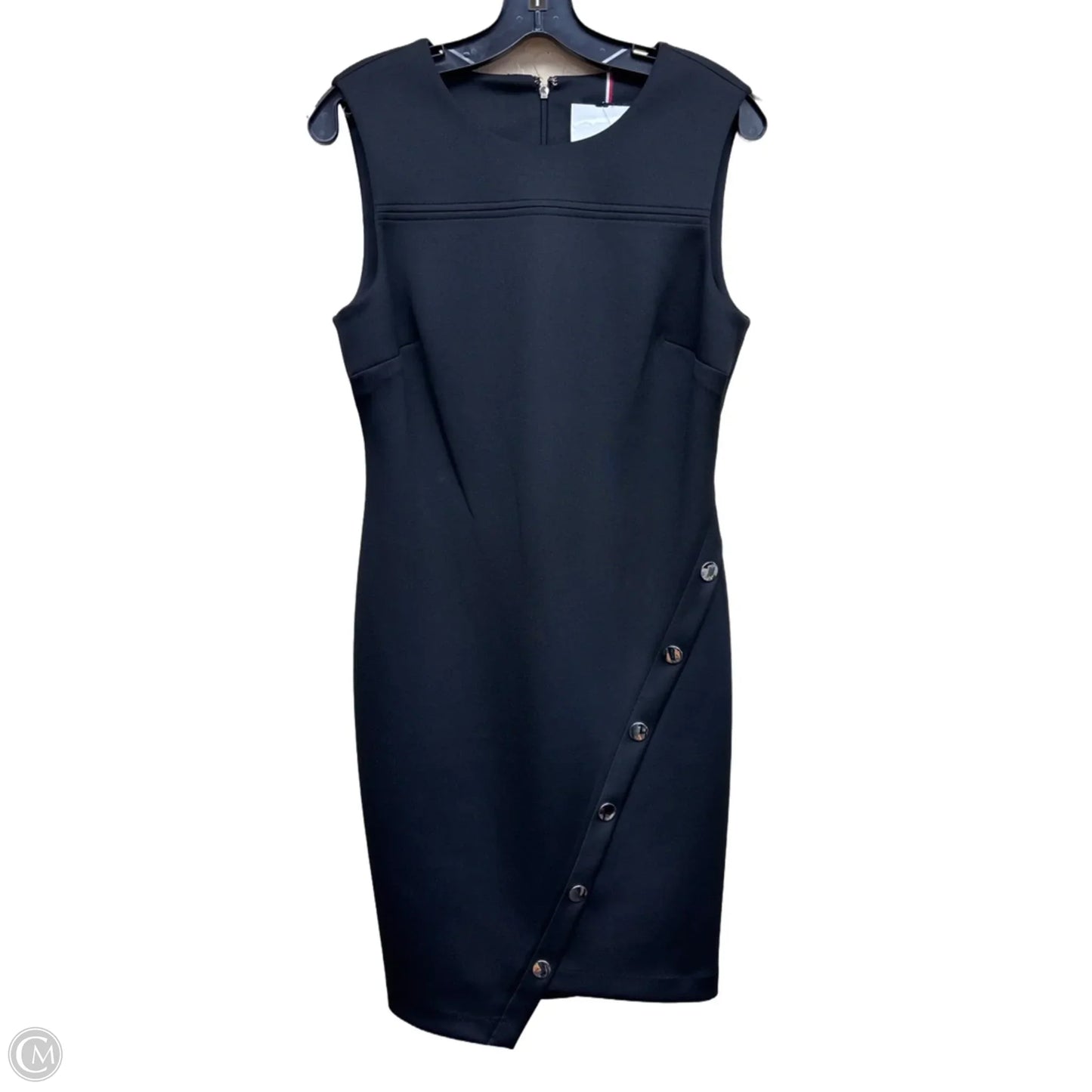 Dress Work By Tommy Hilfiger In Black, Size: 8