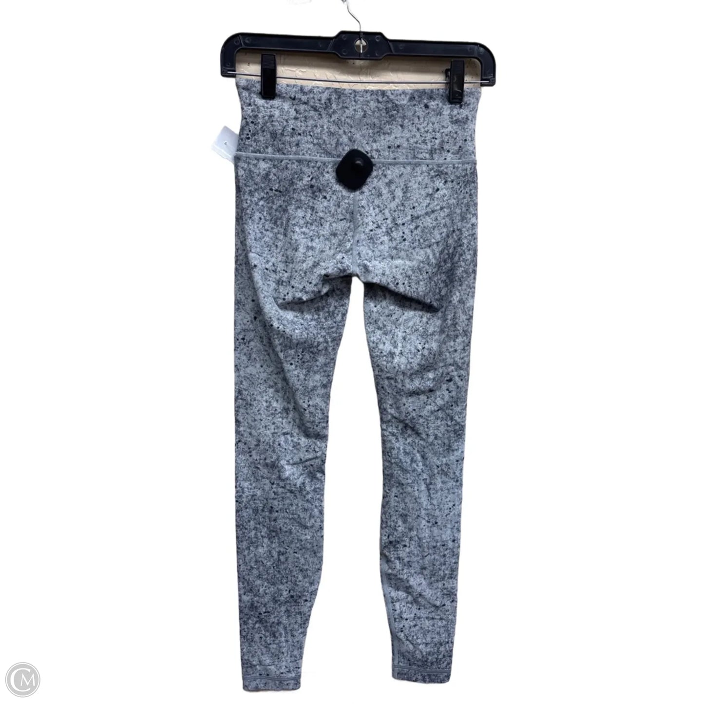 Athletic Leggings By Lululemon In Grey, Size: 4