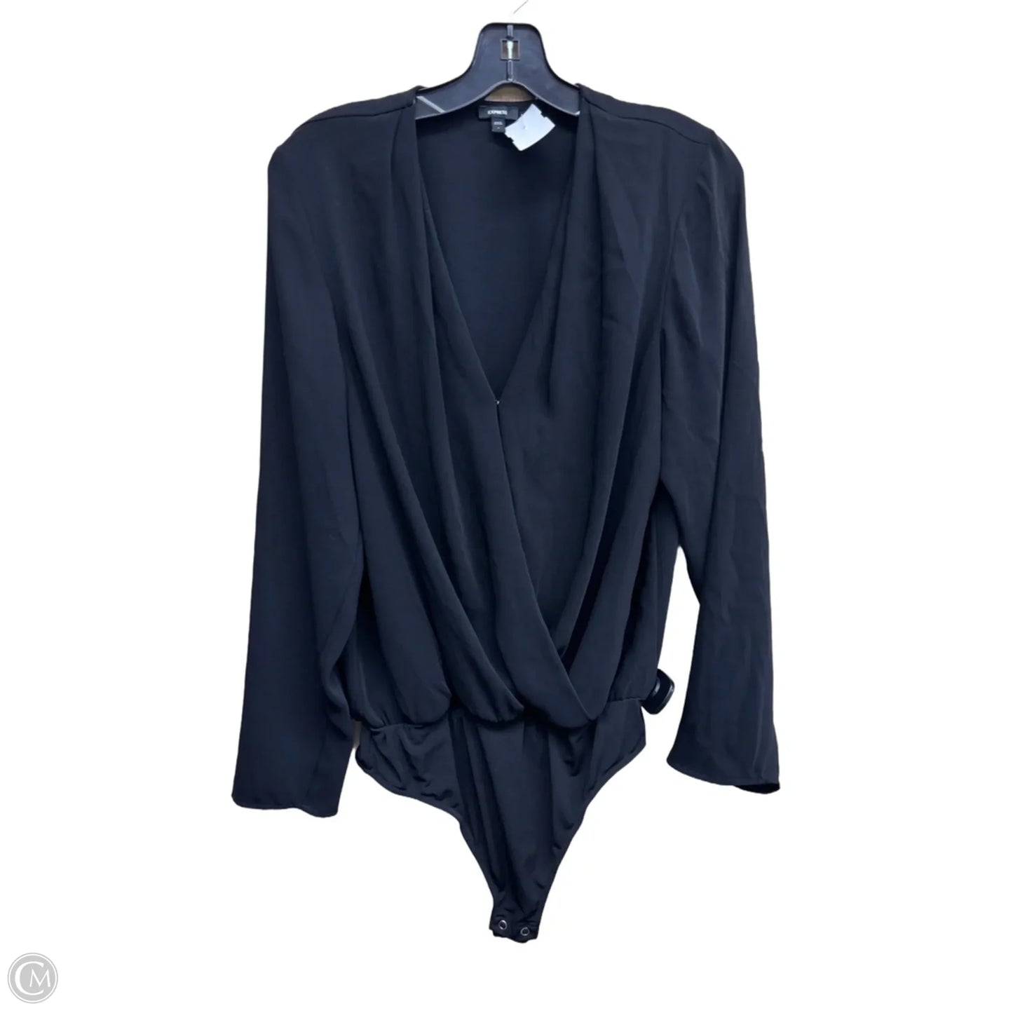 Bodysuit By Express In Black, Size: L