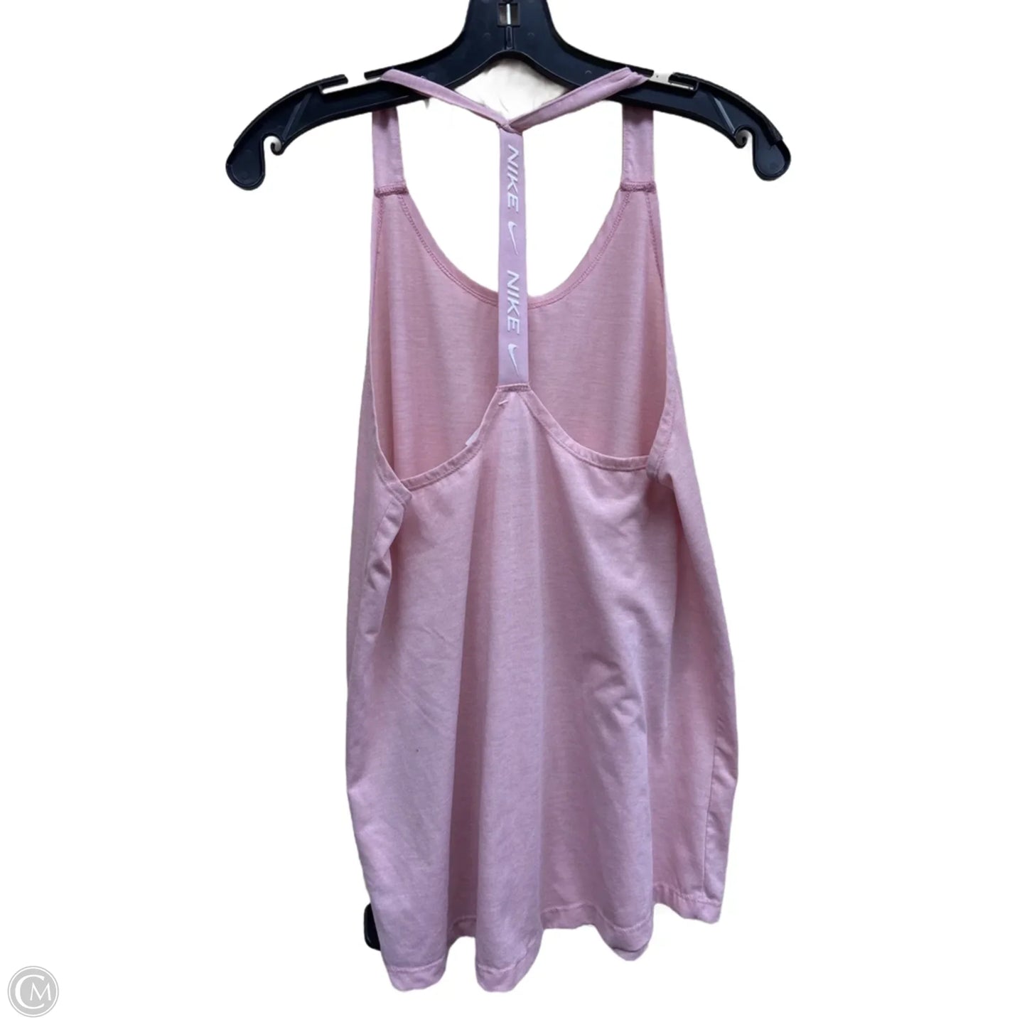 Athletic Tank Top By Nike Apparel In Pink, Size: L