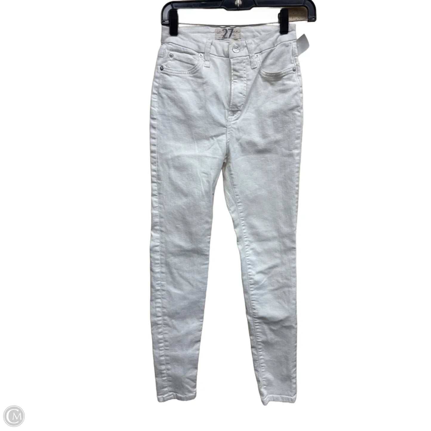 Jeans Skinny By We The Free In White Denim, Size: 4