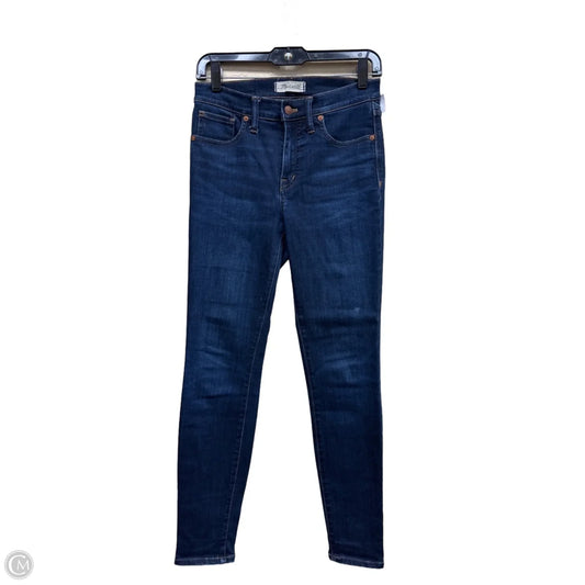 Jeans Skinny By Madewell In Blue Denim, Size: 2