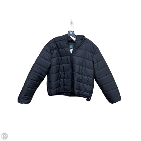 Jacket Puffer & Quilted By Wild Fable In Black, Size: S