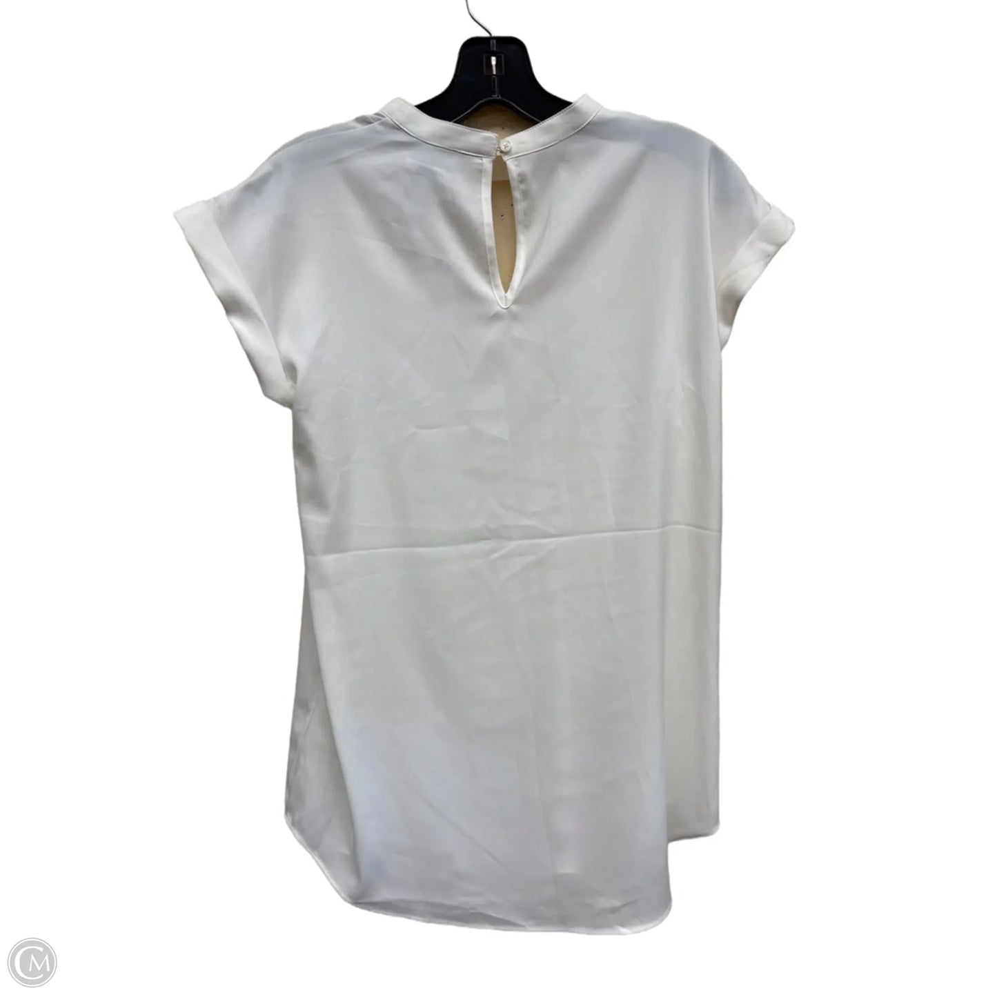 Top Short Sleeve By Express In White, Size: S
